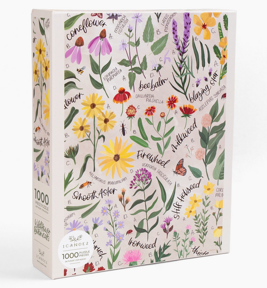 Wildflower Botanical Puzzle