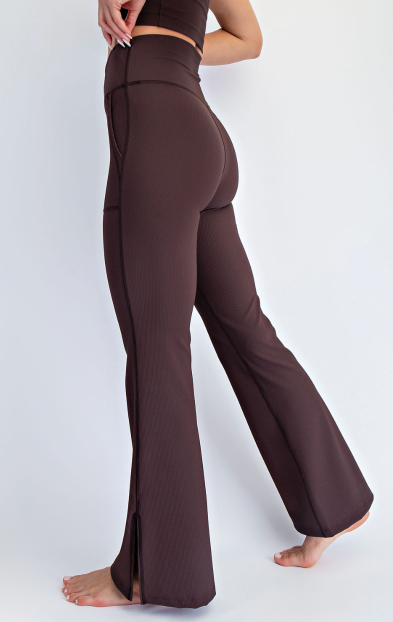 Espresso Flared Leggings