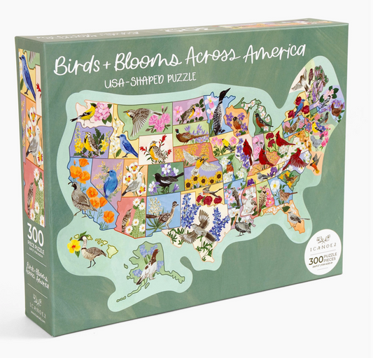 Birds & Blooms Across America Puzzle