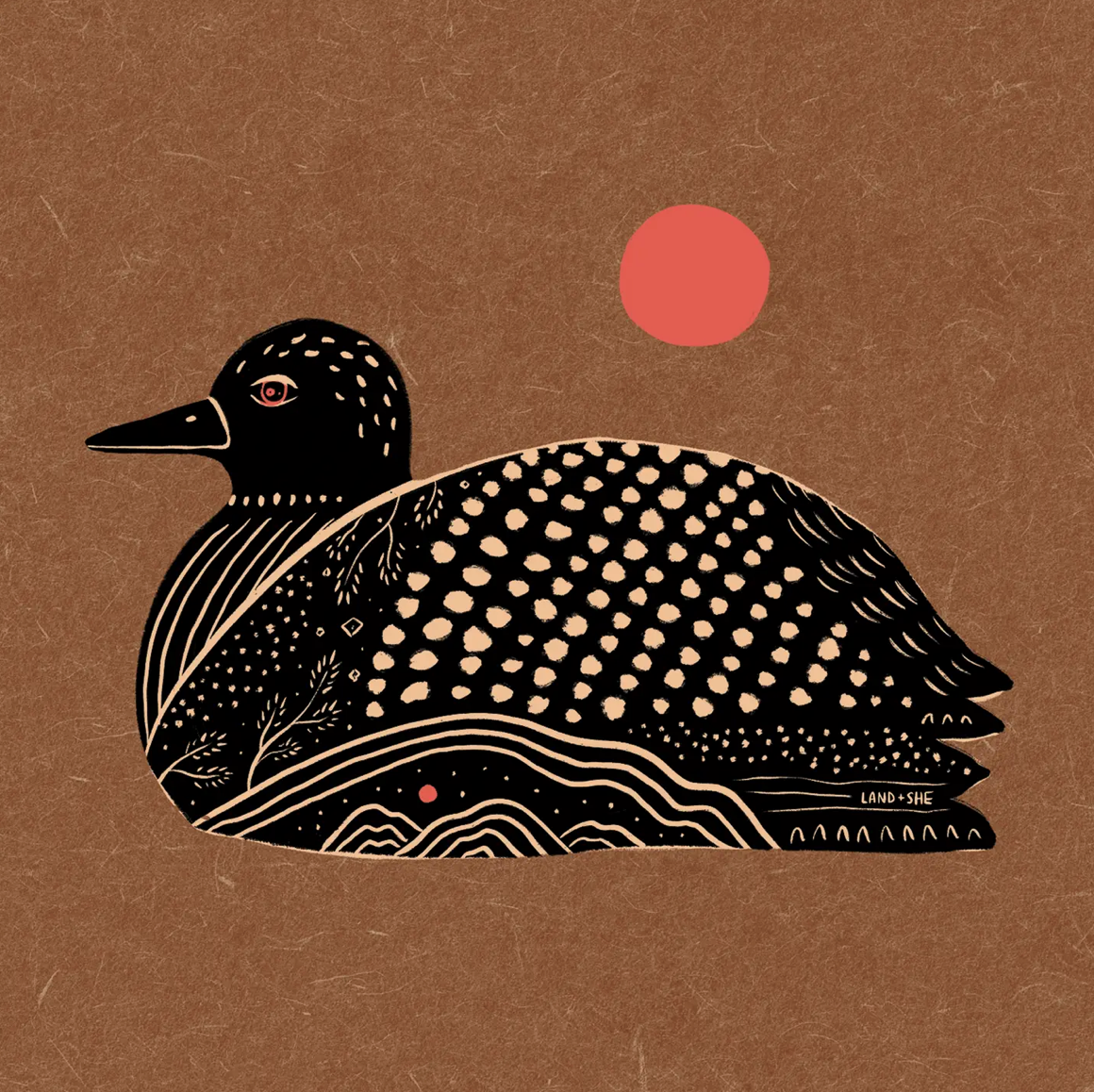 Loon Print