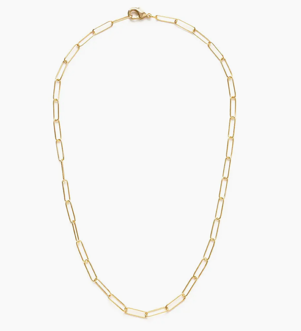 Paperclip Chain Necklace