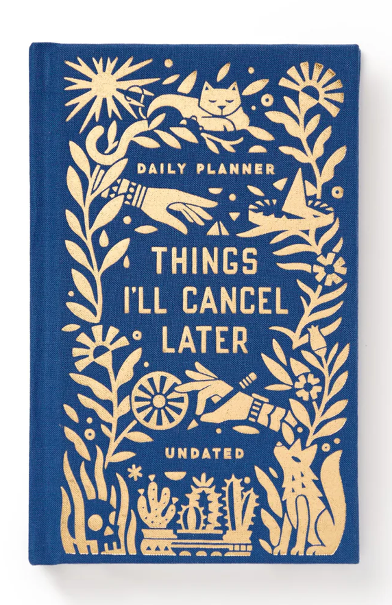 Things I'll Cancel Later Mini Planner