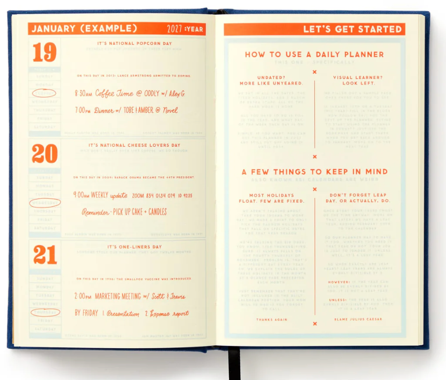 Things I'll Cancel Later Mini Planner