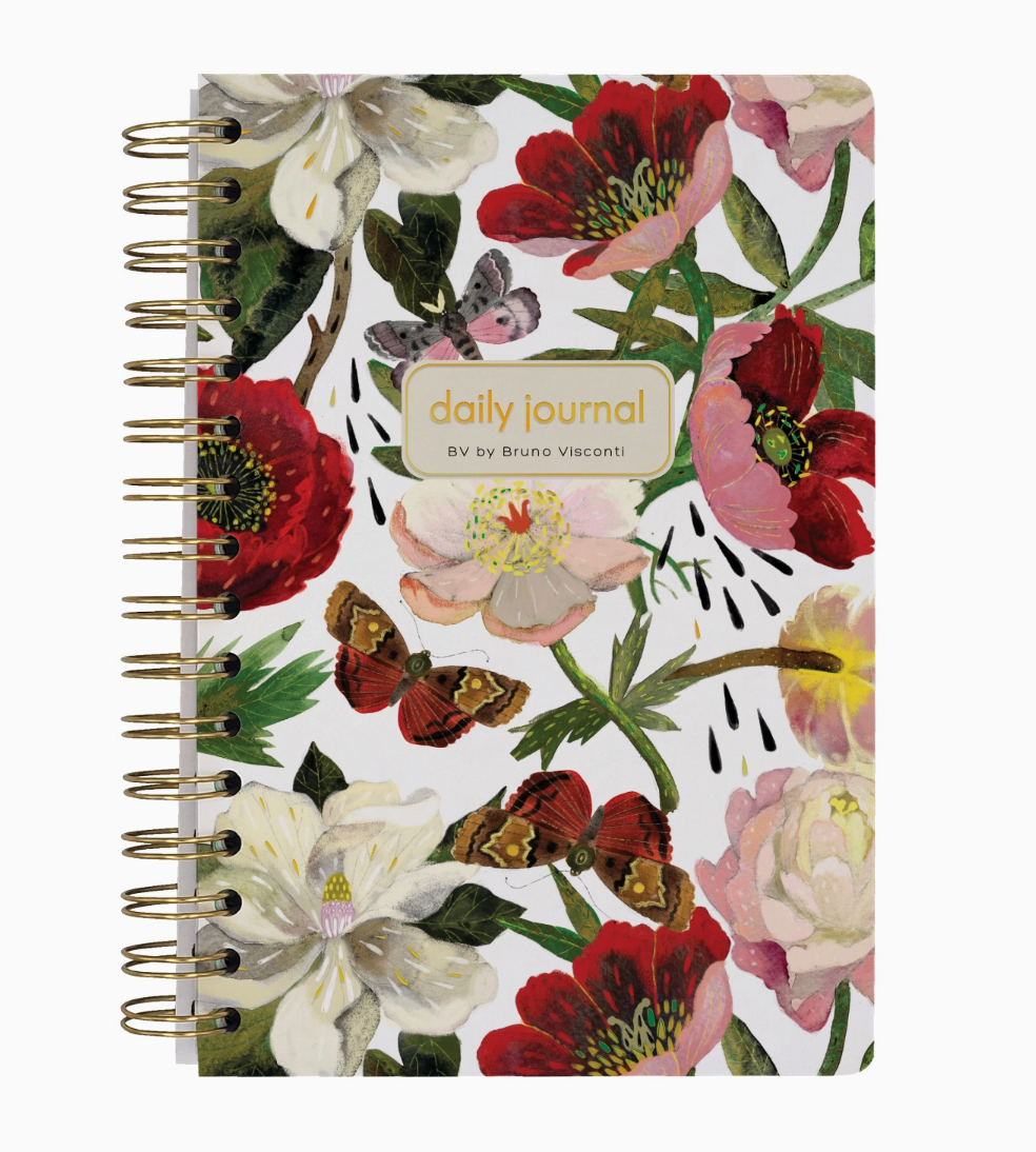 Peonies Daily Planner