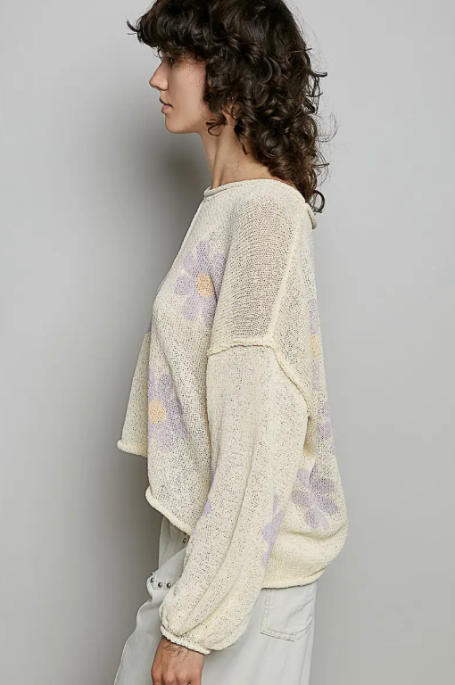 Flower Power Sweater