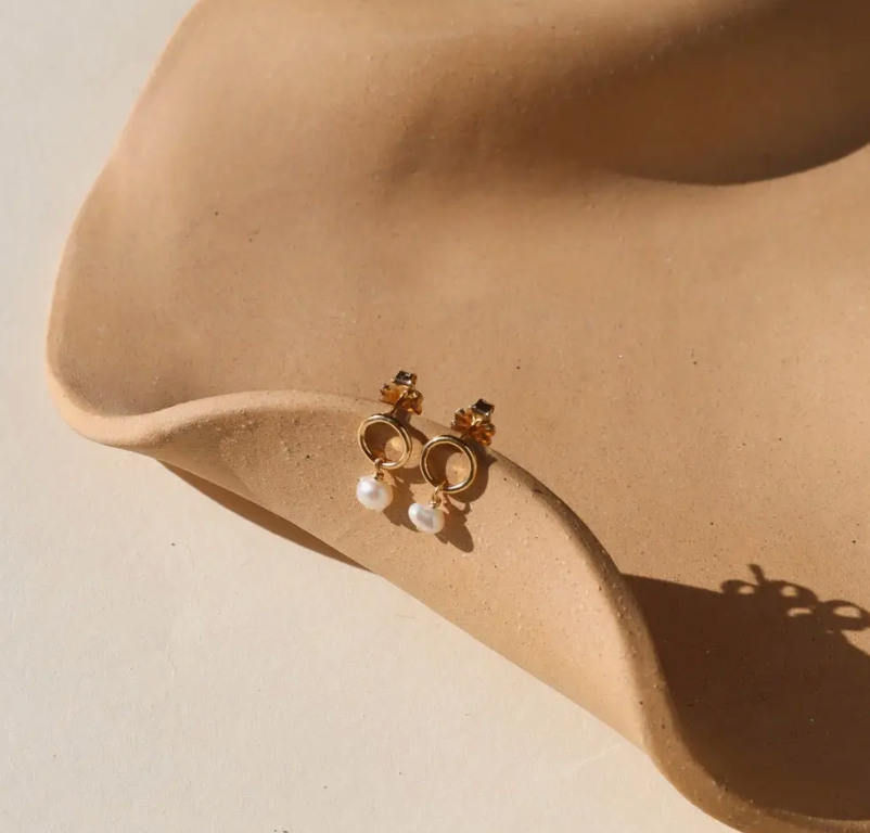 Ava Pearl Studs