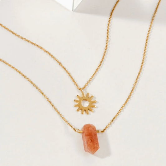 Sun Salutation Necklace