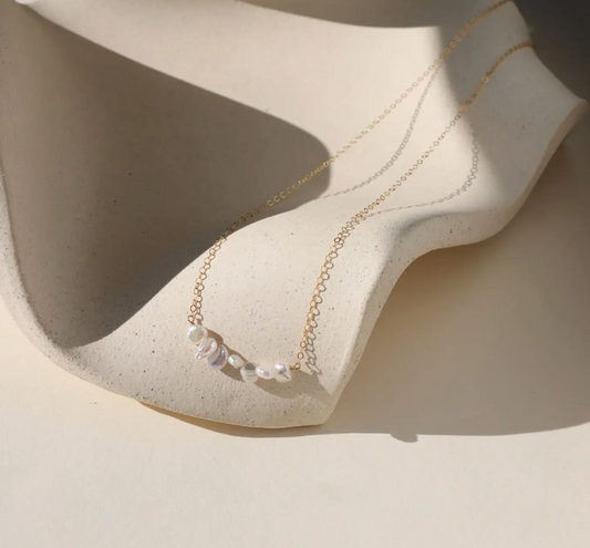 Keshi Pearl Necklace