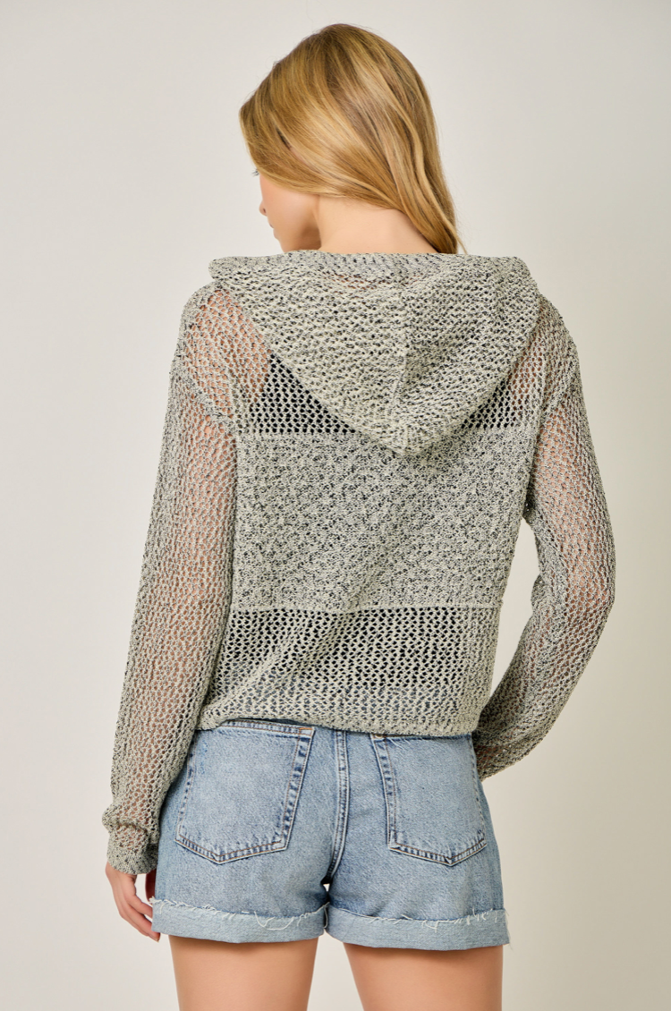 Weave Hoodie Sweater