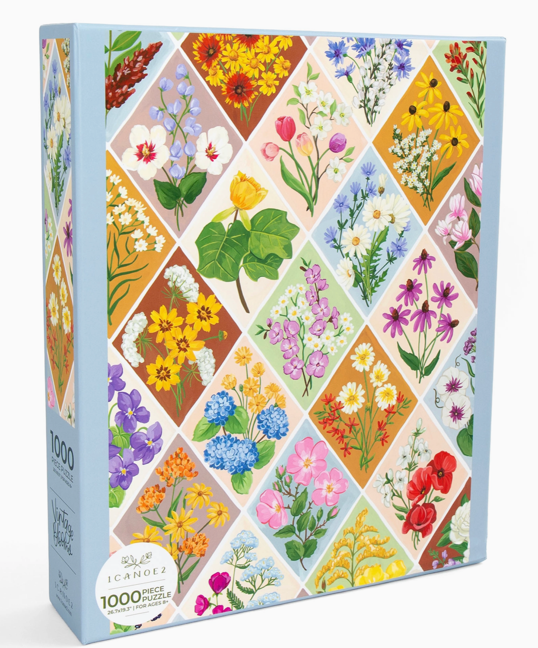 Vintage Blooms Puzzle