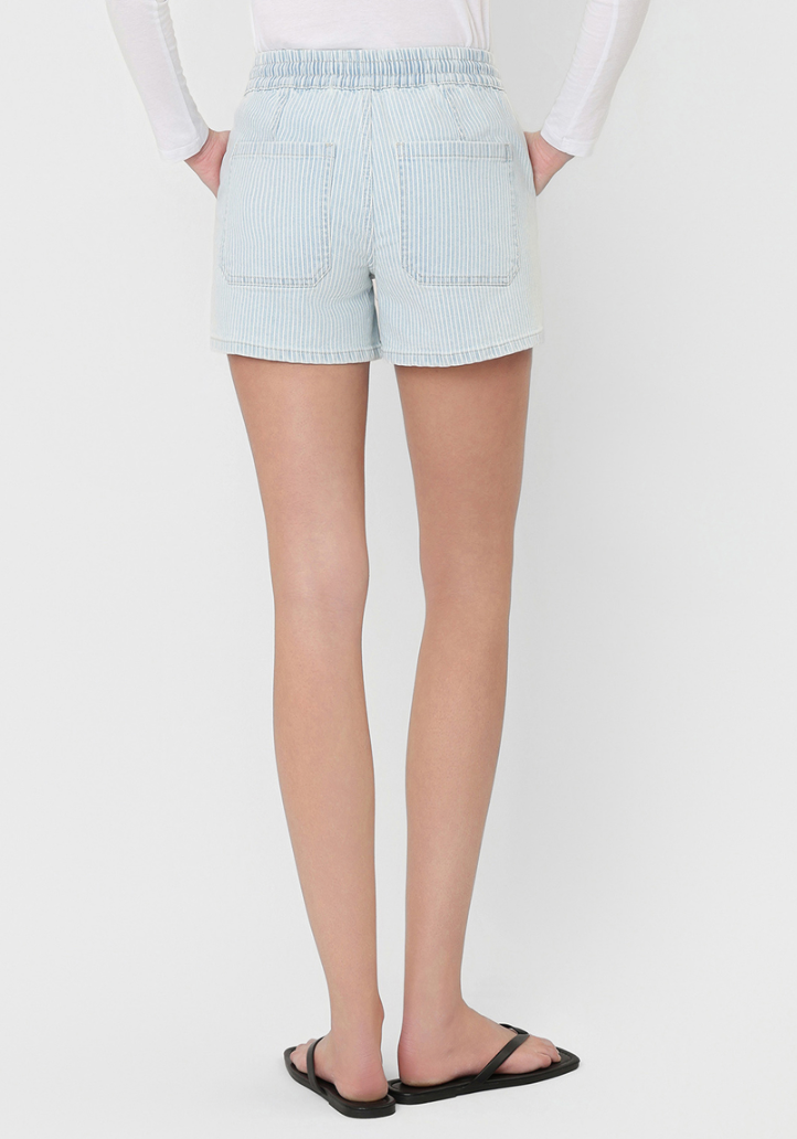 Pinstripe Shorts