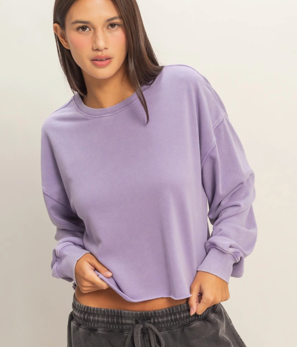 Dusty Purple Crewneck