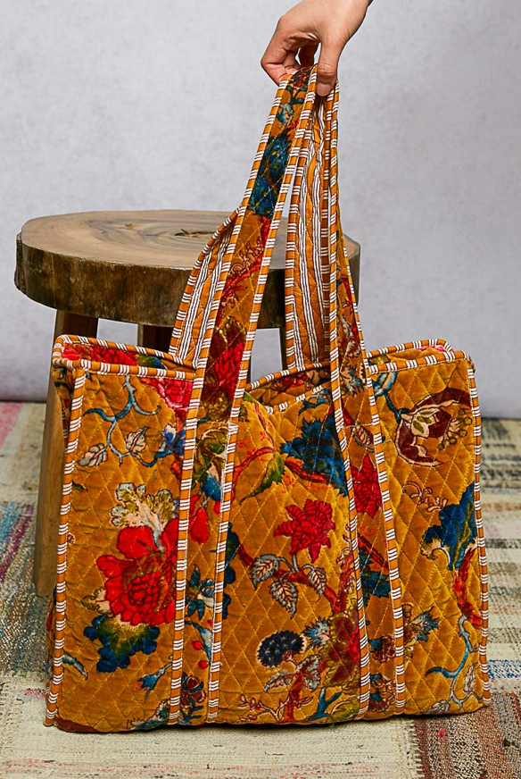 Quilted Tote Bag