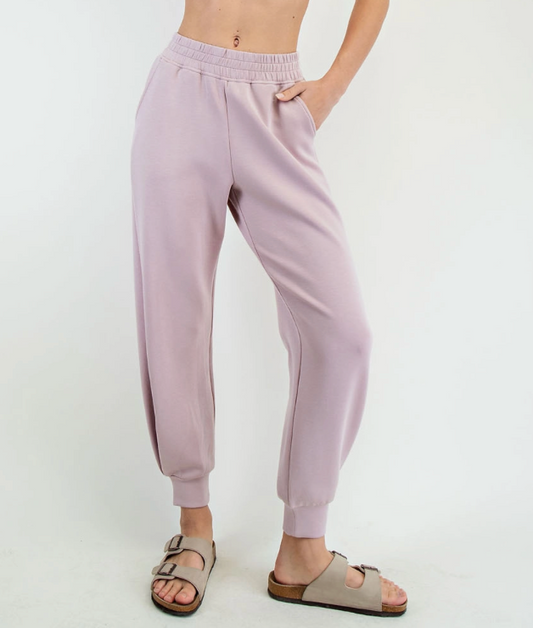 Mauve Scuba Joggers