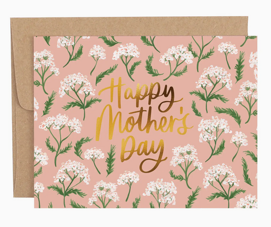 Happy Mother's Day Yarrow Card