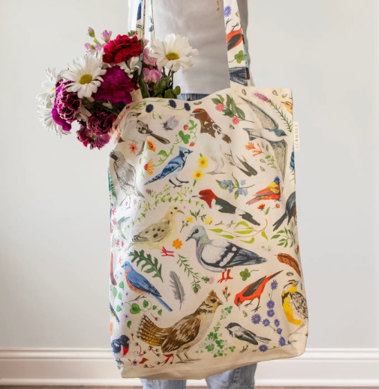 Feathered Friends Tote Bag