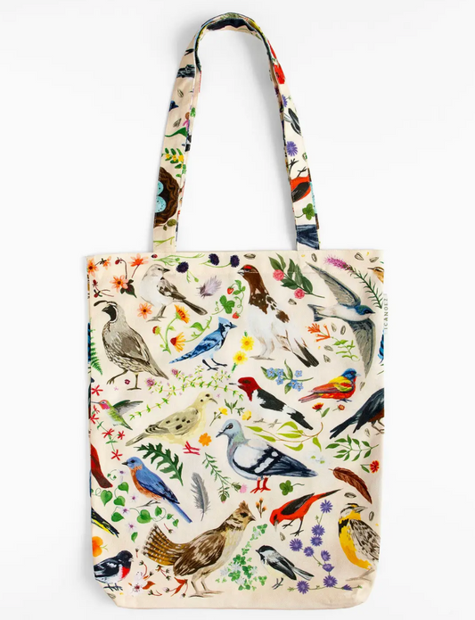 Feathered Friends Tote Bag