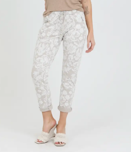 Floral Joggers