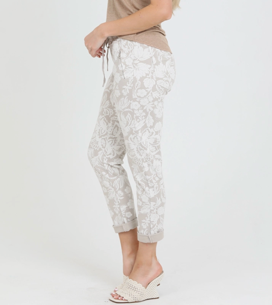 Floral Joggers