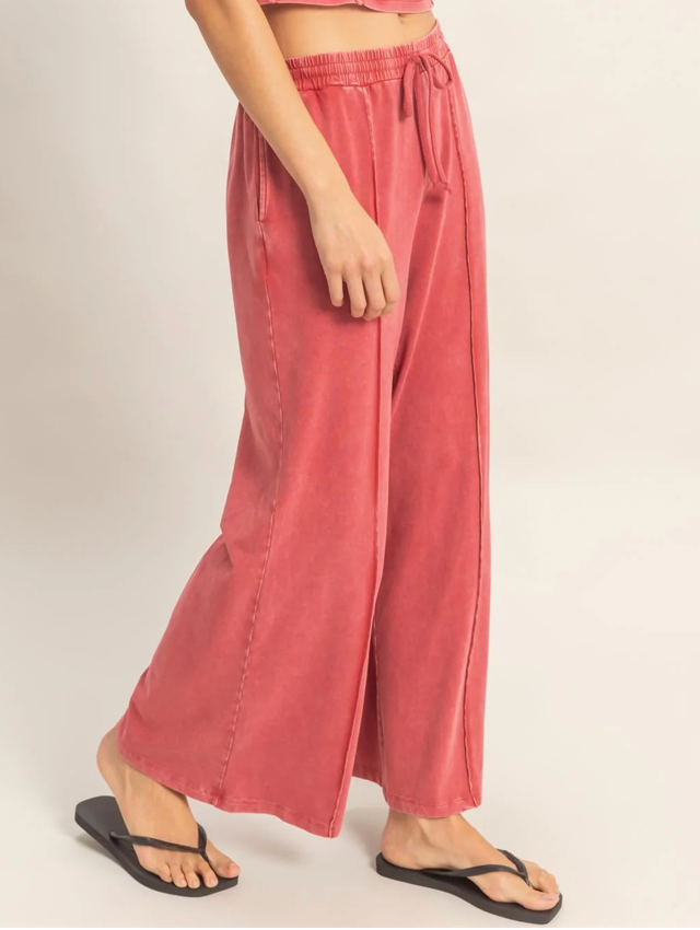 Mineral Washed Pants