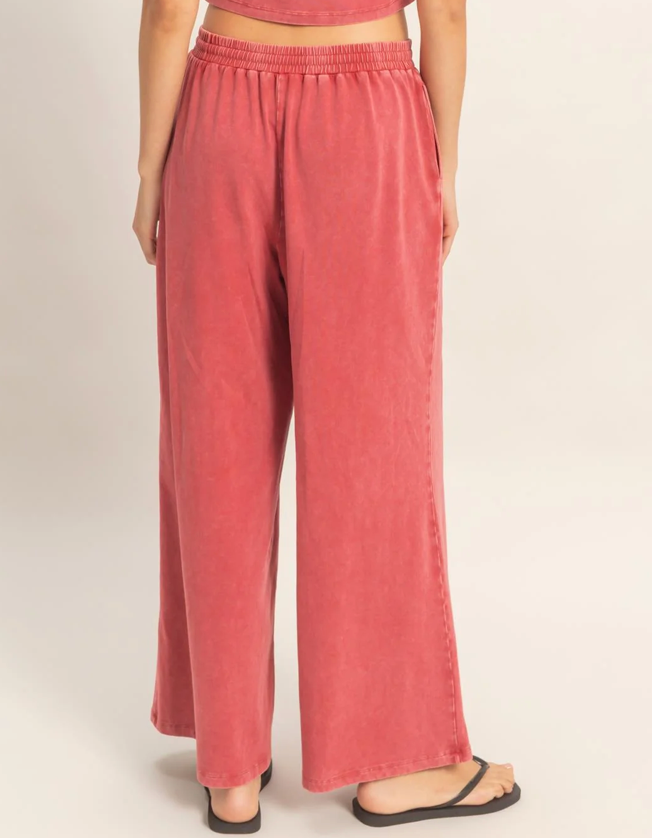 Mineral Washed Pants