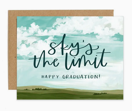 Graduation Sky Card