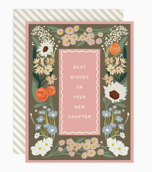 New Chapter Card