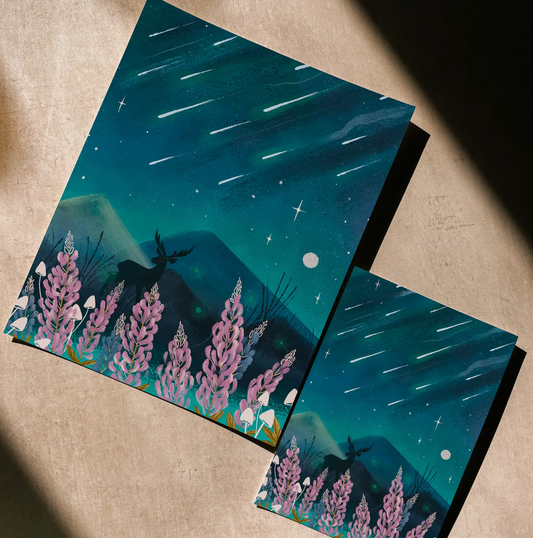 Night of Starfall Print