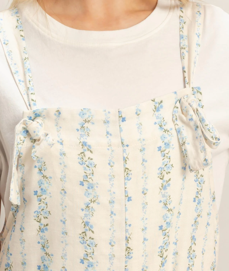 Blue Blossoms Jumpsuit
