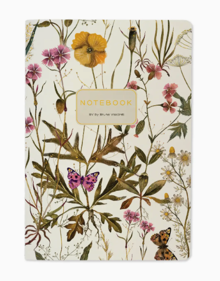 Violet Blooms Notebook Set