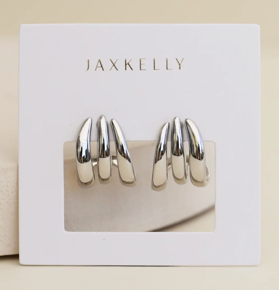 Three Hoop Earrings