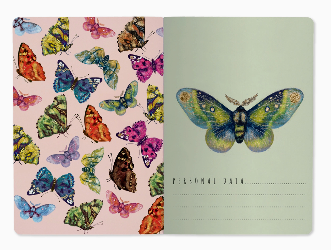 Butterflies Notebook Set