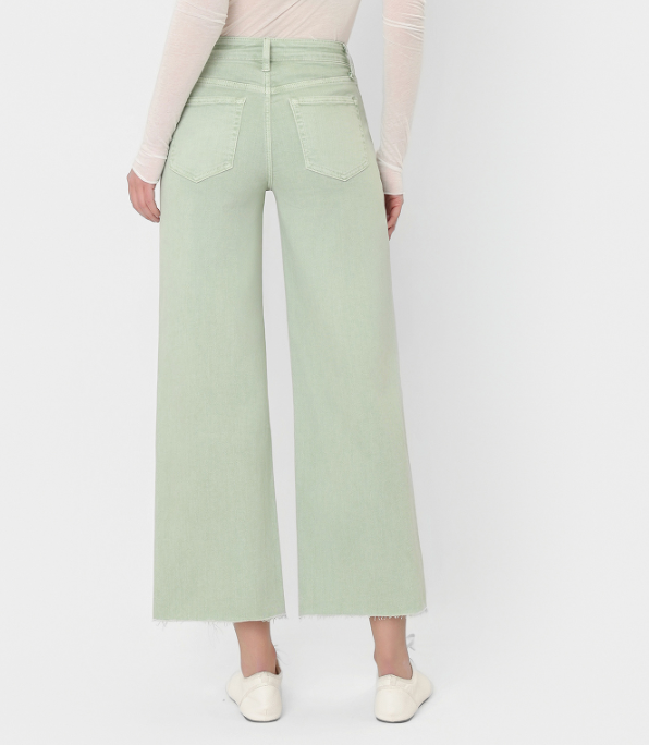 Peshtigo Wide Leg Crop Jeans