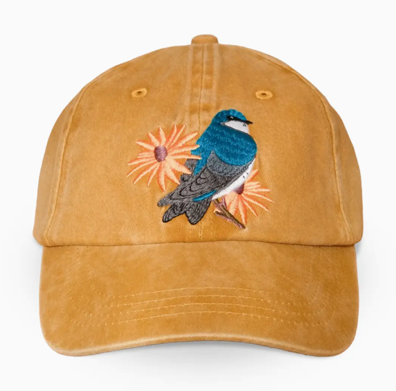Tree Swallow Washed Hat