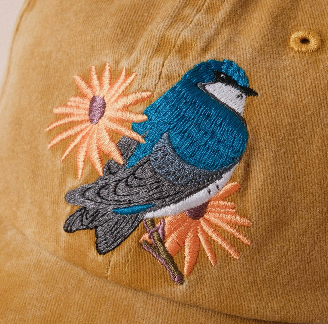 Tree Swallow Washed Hat