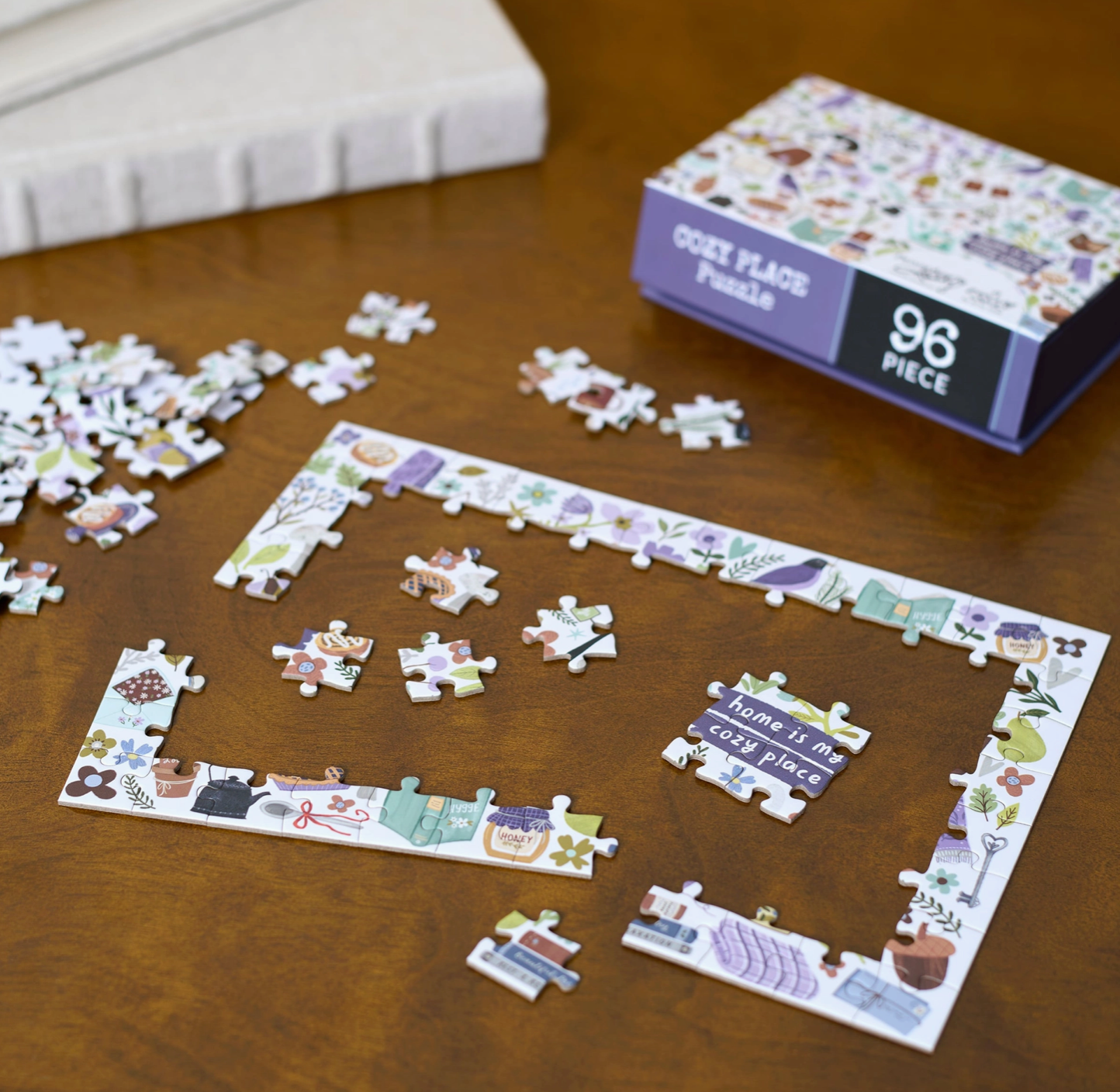 Home Is My Cozy Place Mini Puzzle