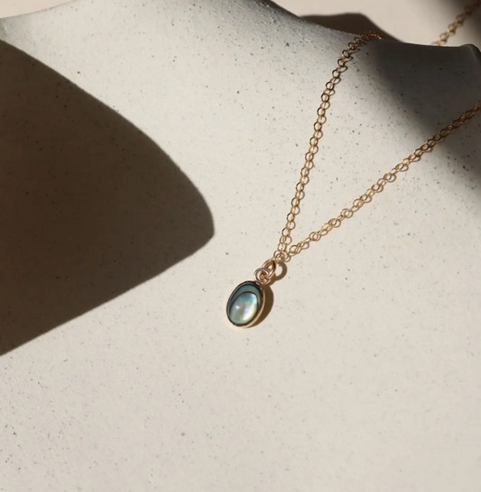 Abalone Pendant Necklace