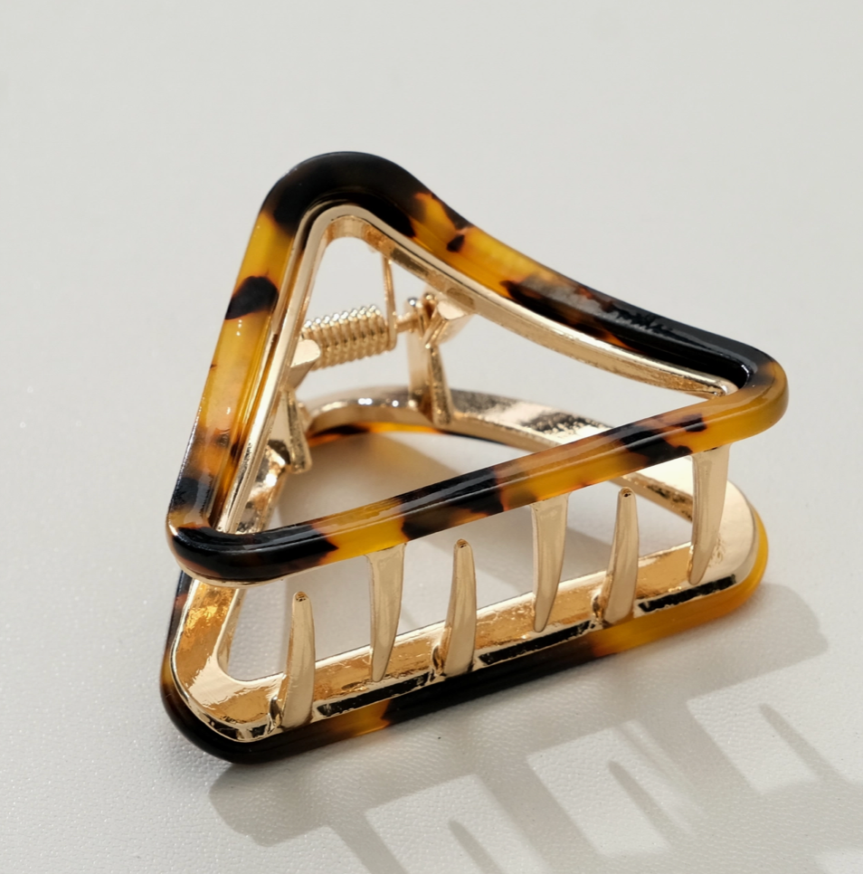 Amelie Triangle Metal Claw Clips