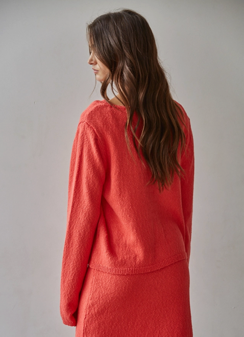 Tomato Cardigan
