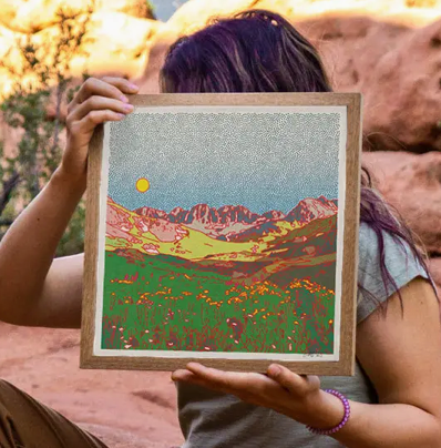 The American Basin Print