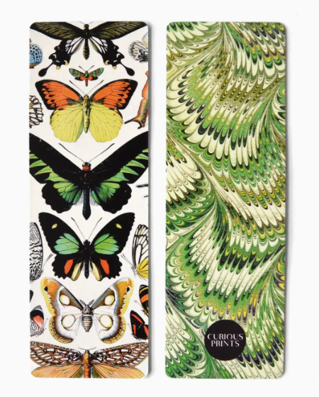 Marbled Vintage Bookmarks