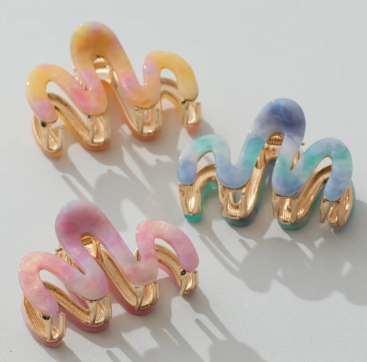 Island Sun Mini Metal Claw Clips