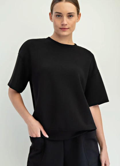 Scuba Short Sleeve Sweatshirt