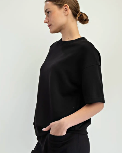 Scuba Short Sleeve Sweatshirt