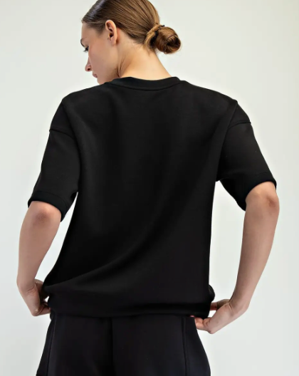 Scuba Short Sleeve Sweatshirt