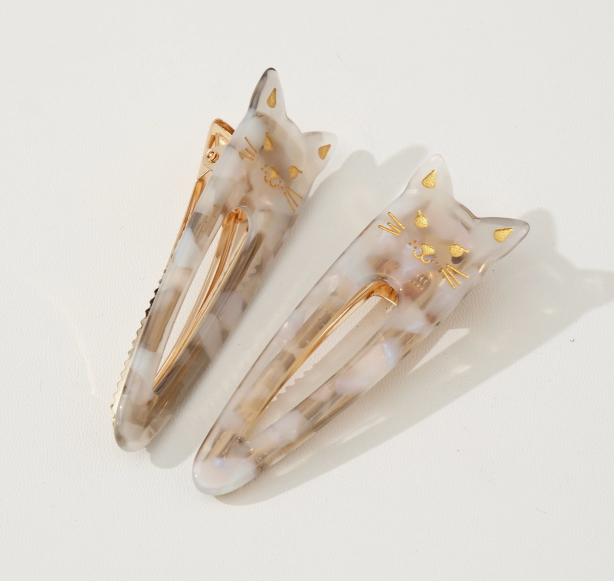 Classic Cat Face Hair Clips