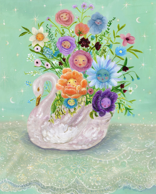 Bustling Bouquet Print