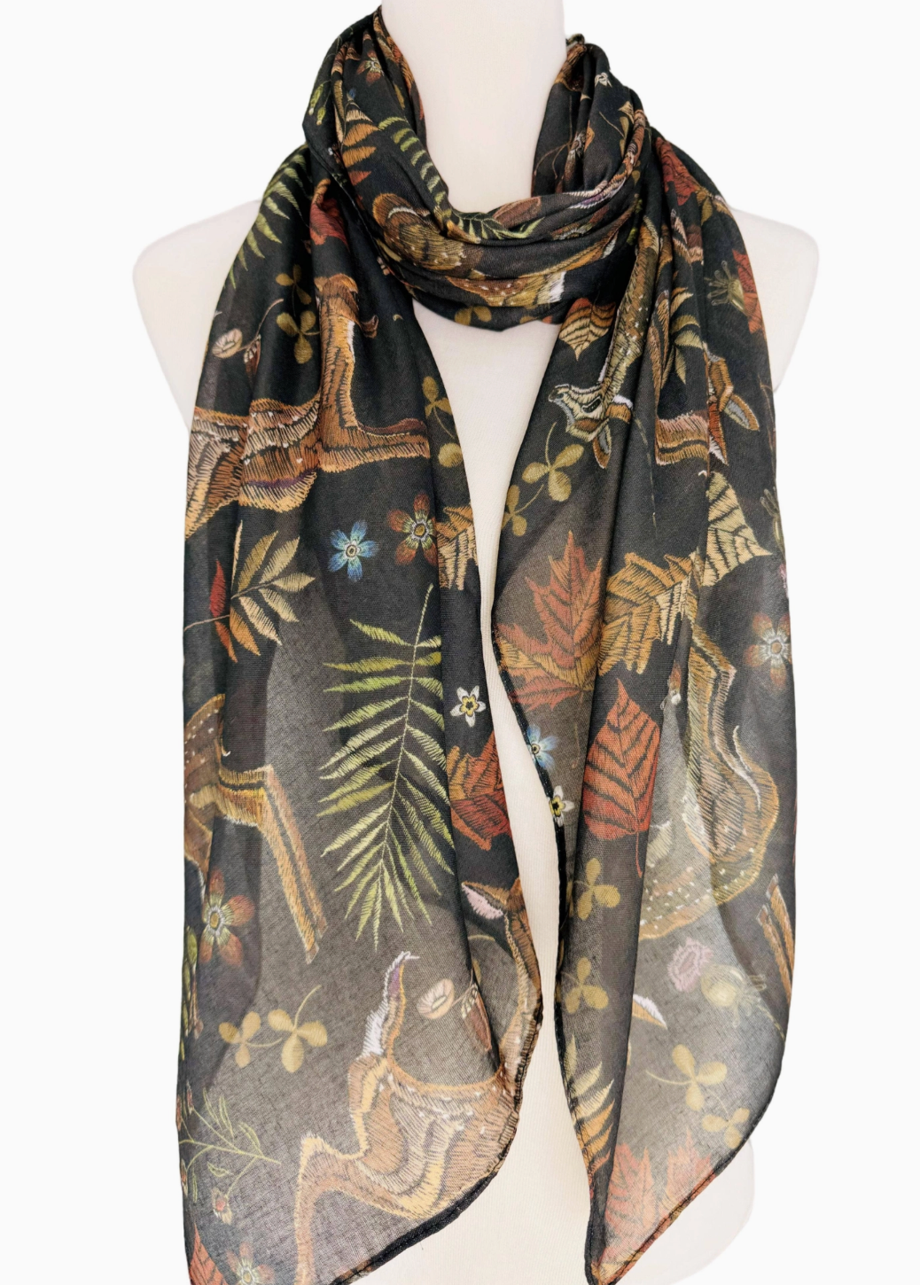 Garden Deer Scarf