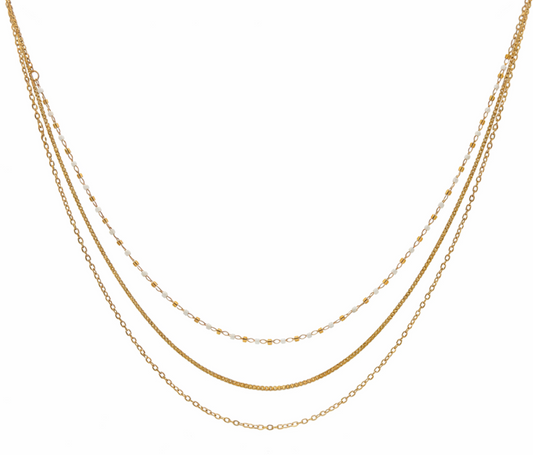 Triple Strand Necklace