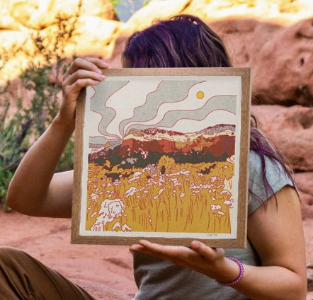 Desert Mountain #42 Print